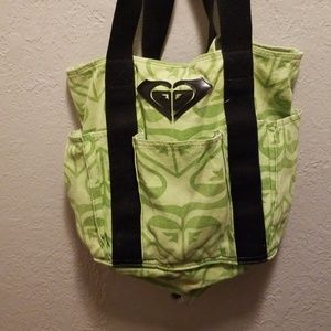Green roxy handbag